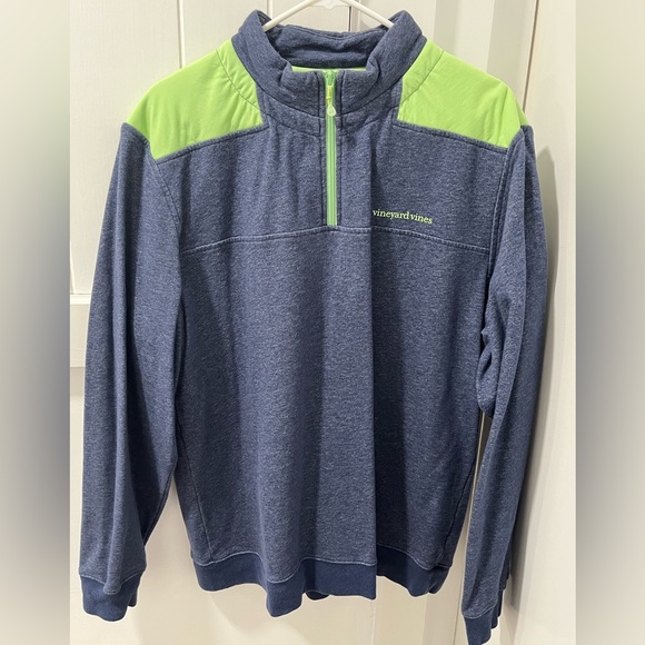Vineyard Vines quarter zip shirt size large - Picture 1 of 7